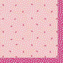 Șervețele 3-ply 24X24cm Rice roz, 20buc
