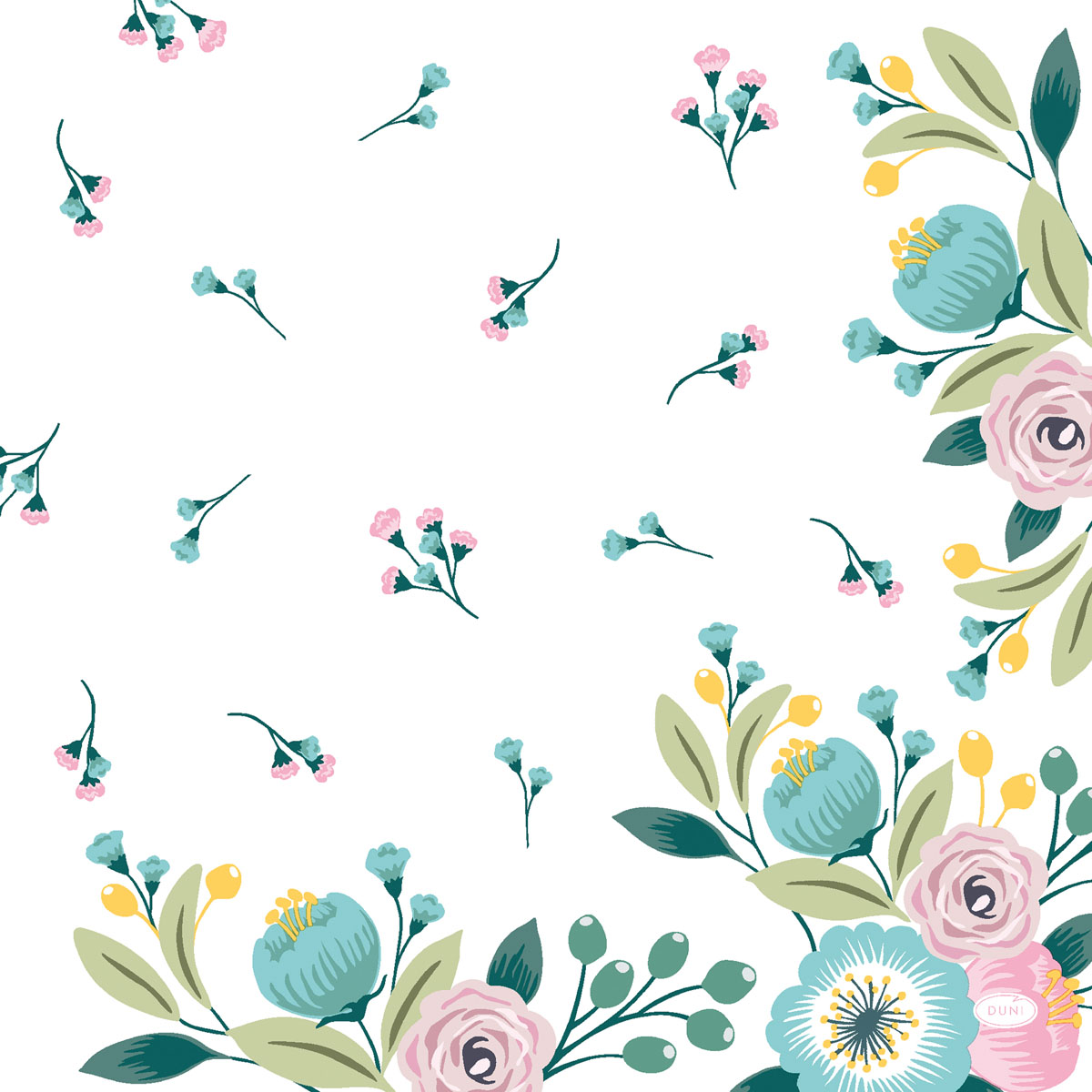 Șervețele 3-ply 33X33cm Blossoms, 20buc