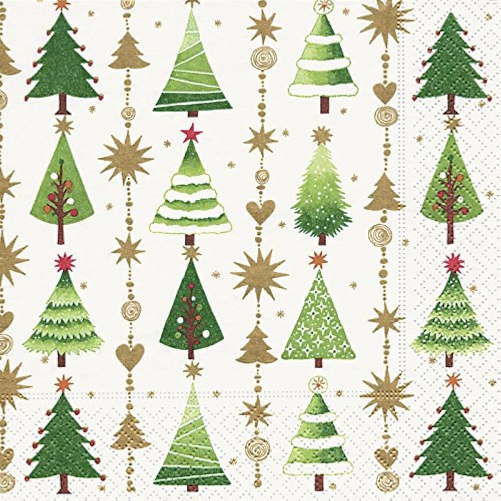 Șervețele 3-ply 33X33cm Fine little trees, 20buc