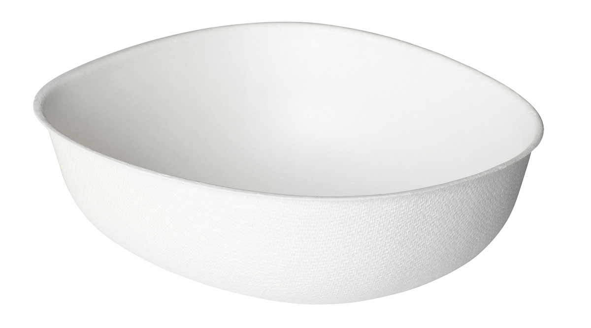 Boluri din hârtie 500 ml Pebble albe