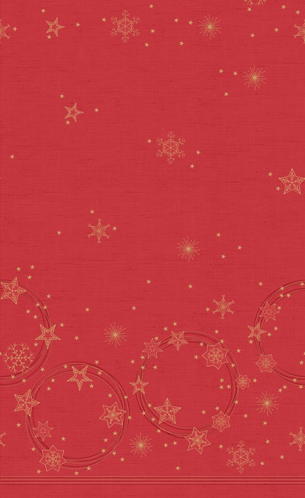 Fata de masa non-textila Dunicel 138X220 STAR SHINE RED