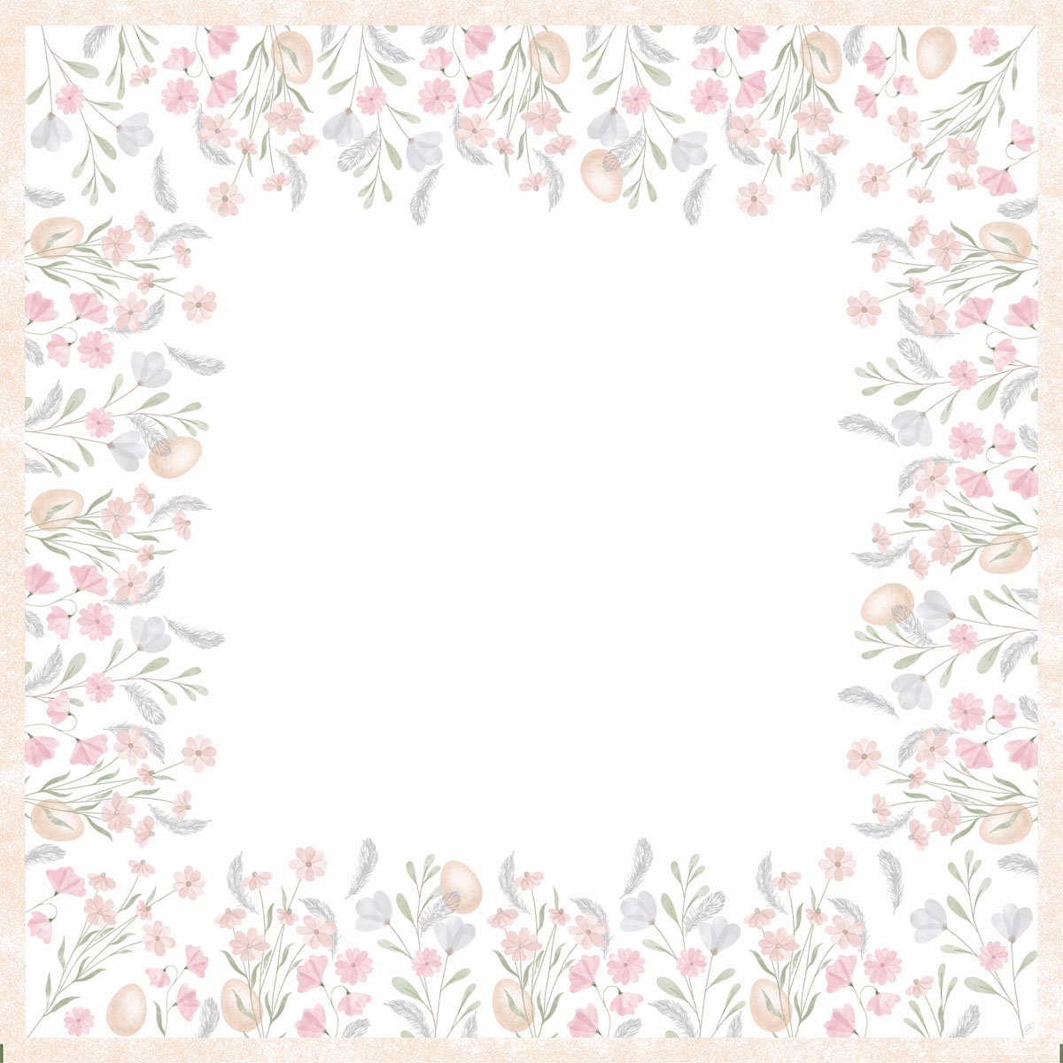 Fata de masa non-textila Dunicel 84X84cm Soft Easter
