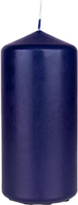 Lumanare pillar 150X70 mm Albastru închis