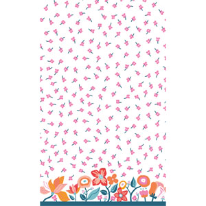 Fata de masa non-textila Dunicel 138X220 Vibrant bloom