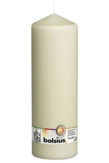 Lumanare pillar 300X98 mm Crem