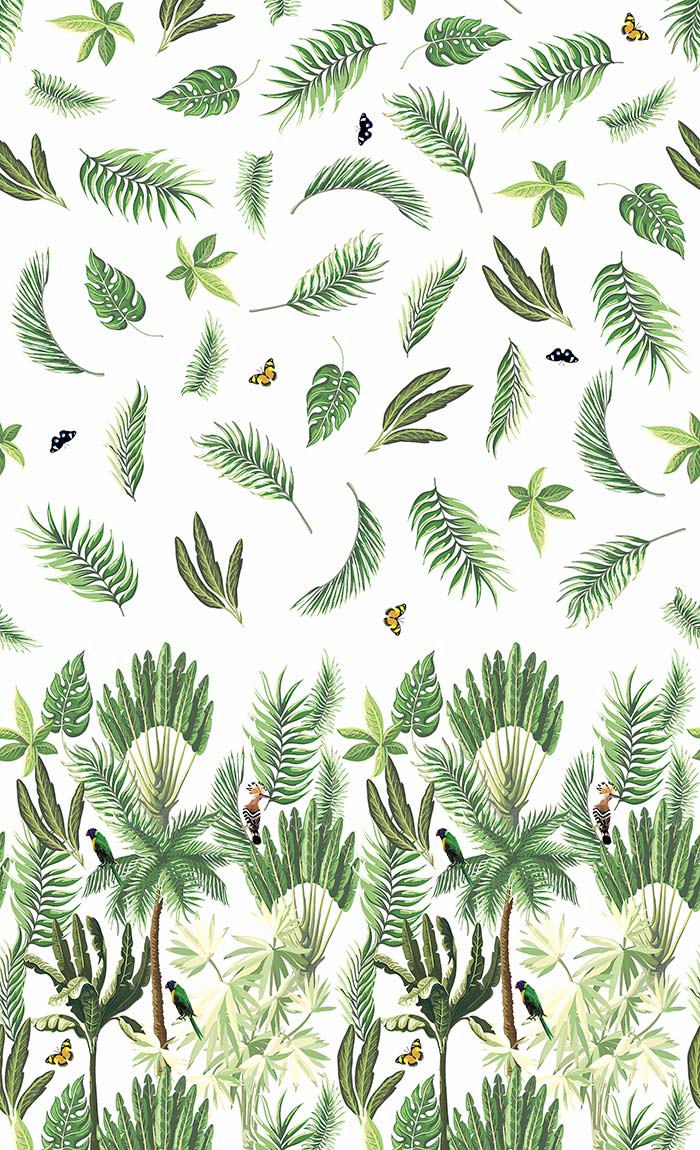 Fata de masa non-textila Dunicel 138X220 Rainforest