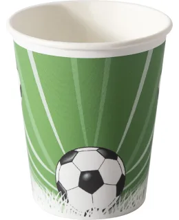 Pahare din hartie 24CL Fotbal, 10buc
