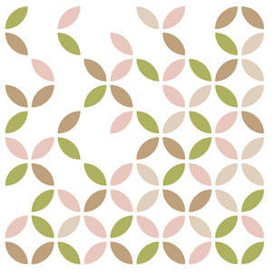 Șervețele 3-ply 33X33cm Abstract eco leaf, 20buc