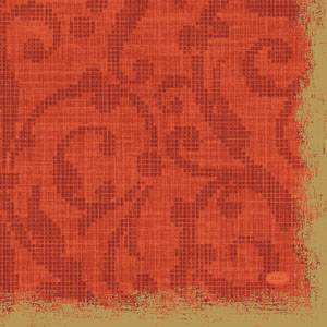 Șervețele 3-ply 33X33cm Festive sun orange, 20buc