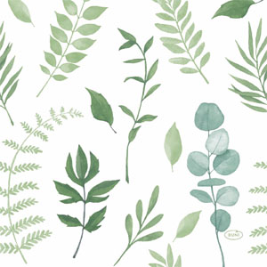 Șervețele 3-ply 33X33cm Greenery, 20buc