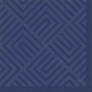 Șervețele 3-ply 33X33cm Mosaic dark blue, 20buc