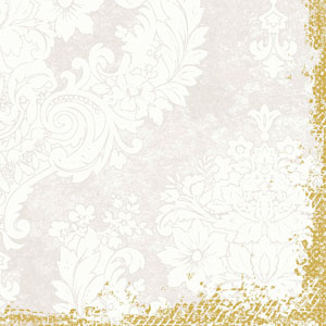 Șervețele classic 40X40cm Royal white, 50buc