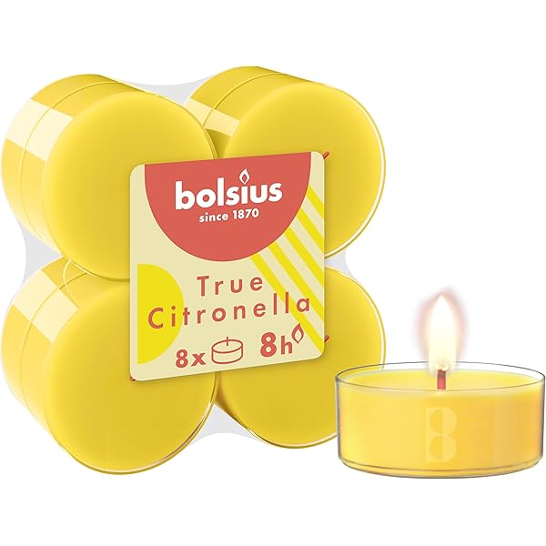 Lumanari parfumate Citronella, 8buc