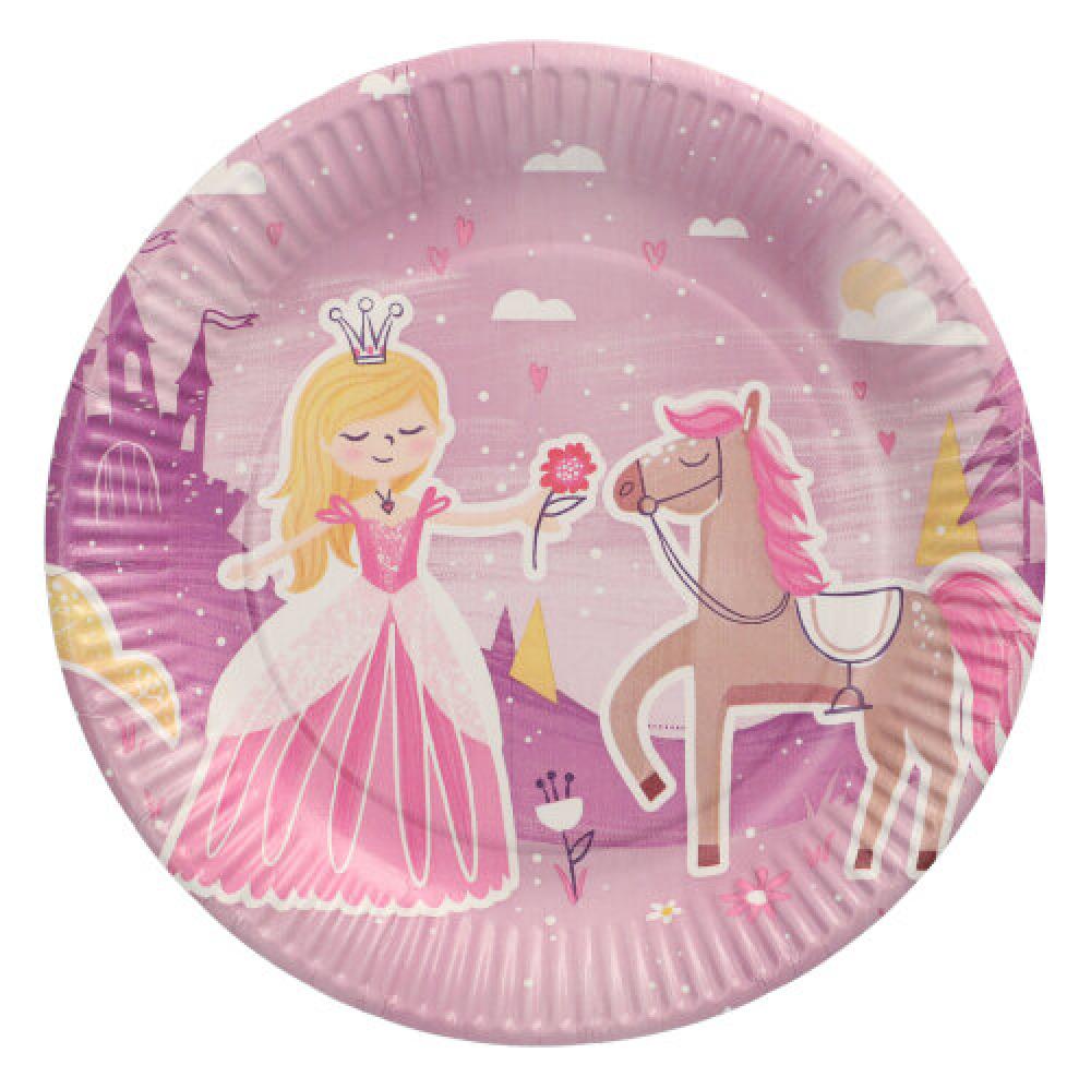 Farfurii din hartie 23CM Fairytale, 10buc
