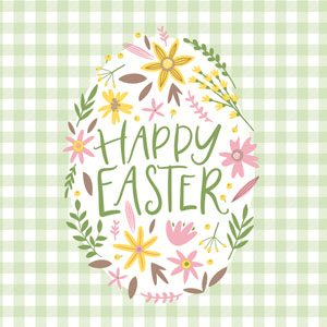 Șervețele 3-ply 33X33cm Happy easter, 20buc
