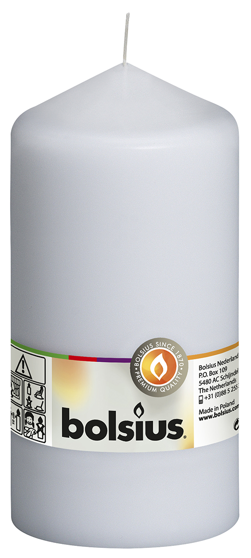 Lumanare pillar 150X78 mm Alba