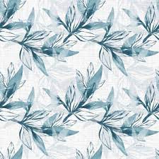 Șervețele 3-ply 33X33cm Blue leaves, 20buc