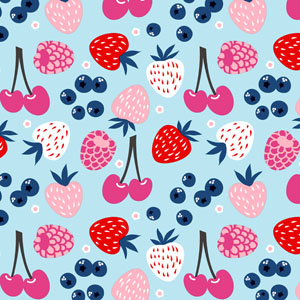 Șervețele 3-ply 33X33cm Berries sundae, 20buc