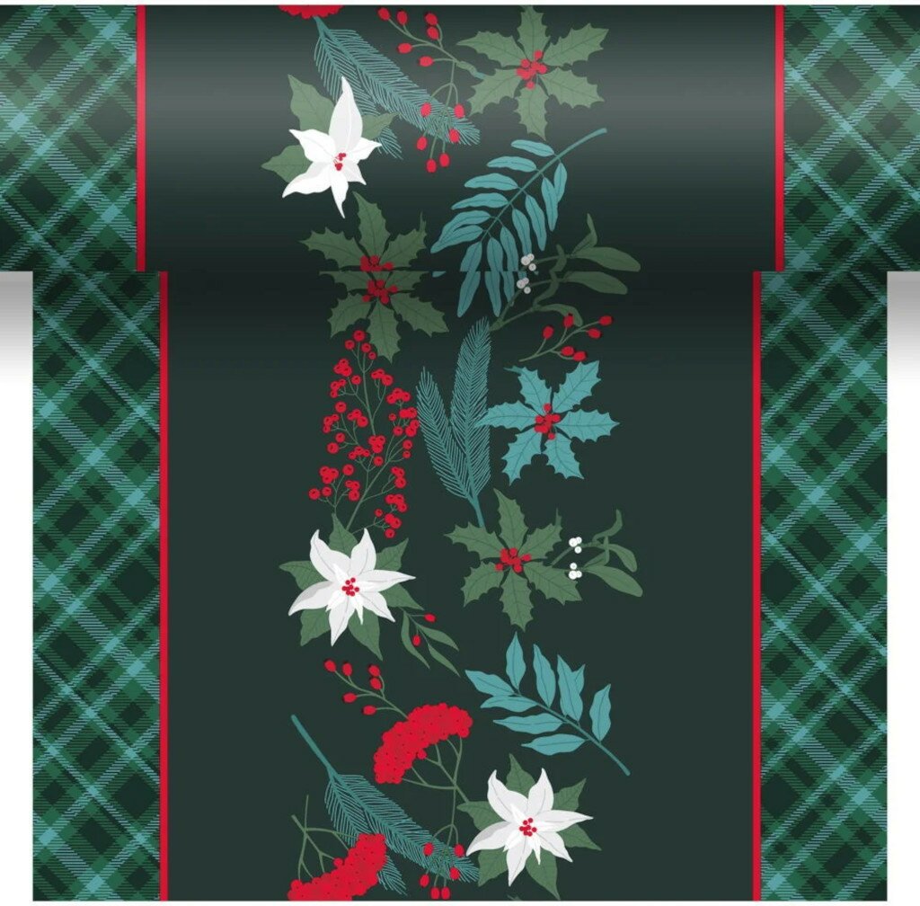 Traversa non-textila Dunicel 0,4X4,8 XMAS GARDEN TARTAN